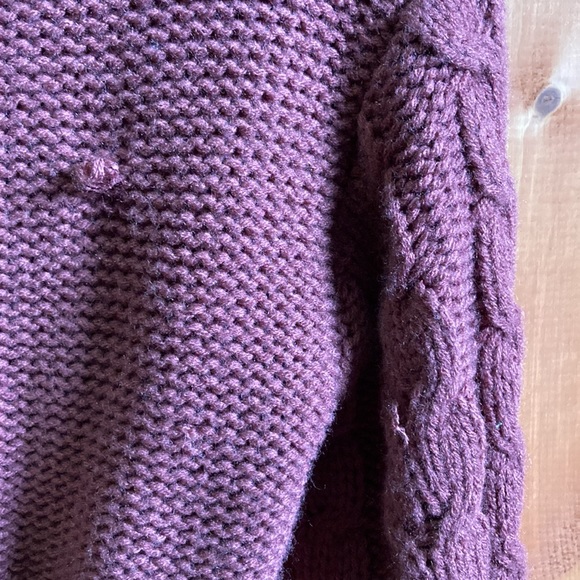 Pink cropped cardigan - Picture 3 of 4